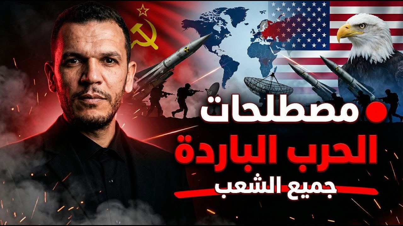 مصطلحات الحرب الباردة في فيديو واحد (بطريقة رهيبة تسهّل الحفظ 🔥) | الأستاذ بورنان عمار
