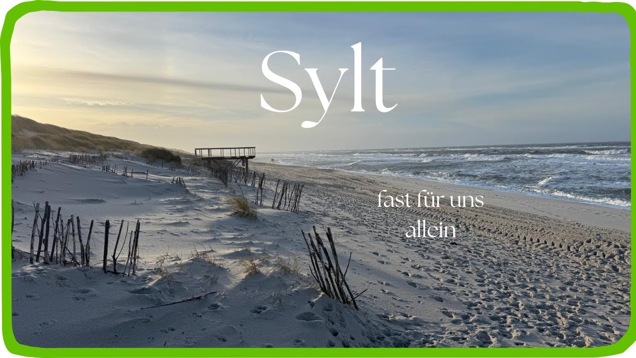 Sylter bekanntester Stellplatz fast für uns allein- genial!