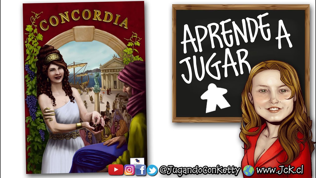 Concordia [Cómo se Juega / Tutorial / JcK / Juego de Mesa / MasQueOca]
