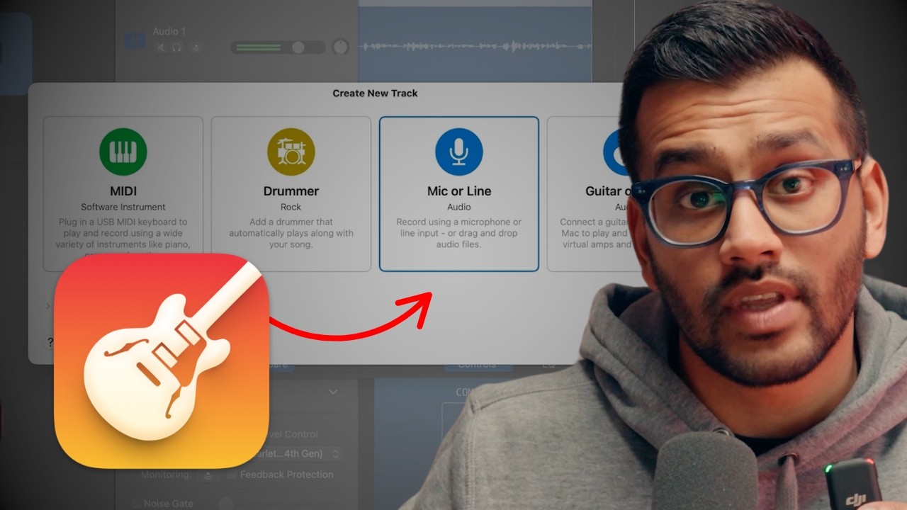 How to Record Audio With Garageband for Podcasts and YouTube Videos
