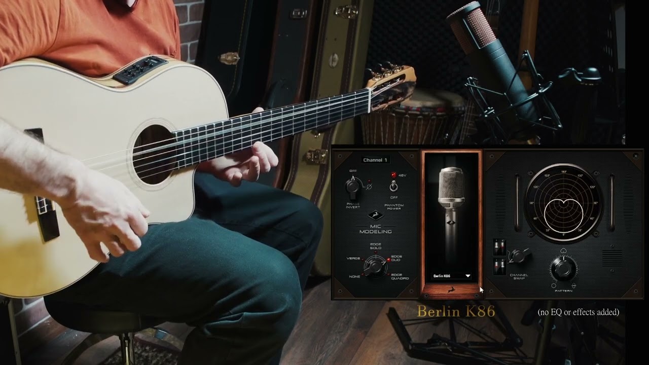 ANTELOPE EDGE DUO modeling microphone - unboxing & demo