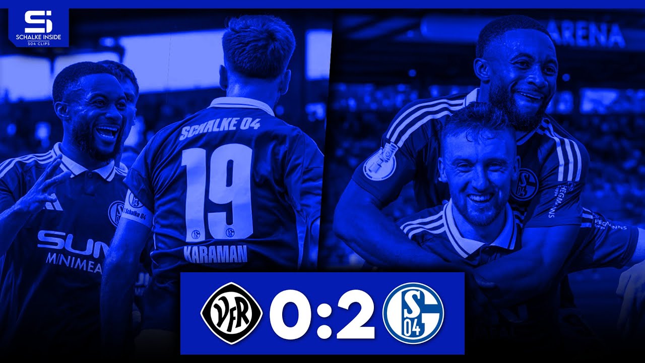 VfR Aalen - FC Schalke 04 0:2 | Tore & Highlights | Stadion Reaktion