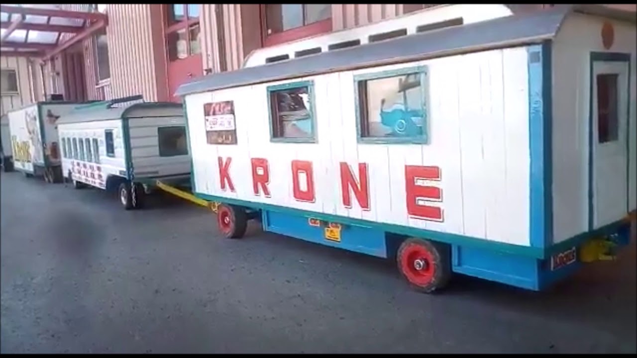 RC HOBBY KRONE ZIRKUS FAHRZEUGE IM CONSTRUCTION TEST