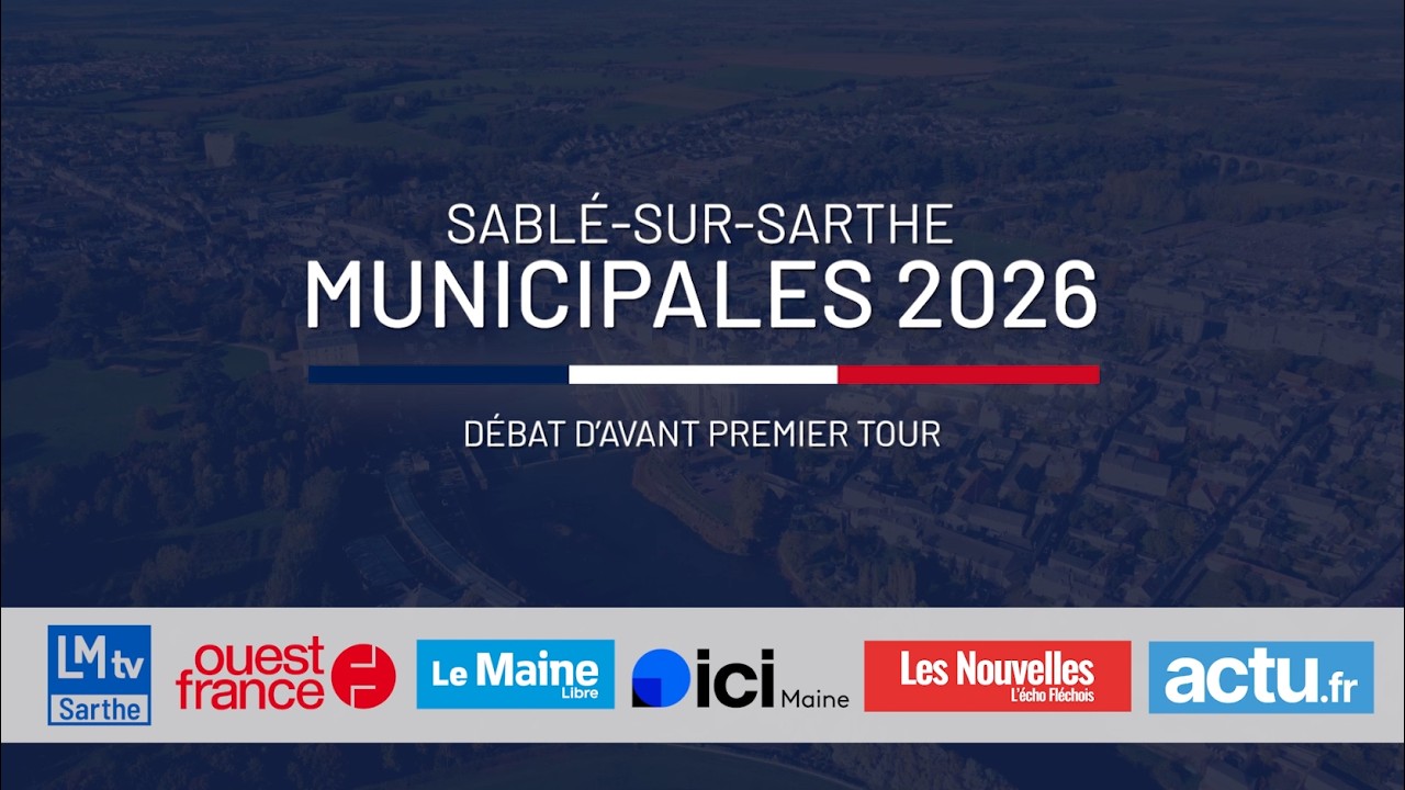 Municipales 2026 à Sablé-sur-Sarthe, Débat d'avant premier tour (2026.03.06)