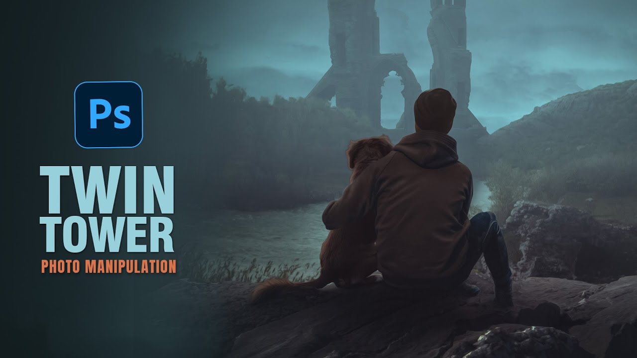 Twin Tower Photo Manipulation Art - Photoshop Tutorial