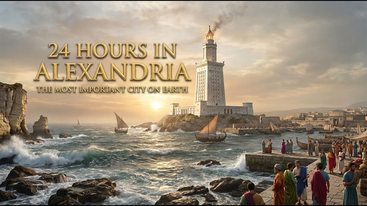 ALEXANDRIA in 240 BC | Experience Life In The Most Important City World | 24 Hours in Alexandria