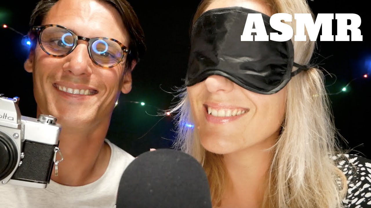 ASMR FR ❤️ ASMR en couple ! Papa Écureuil me fait deviner des triggers