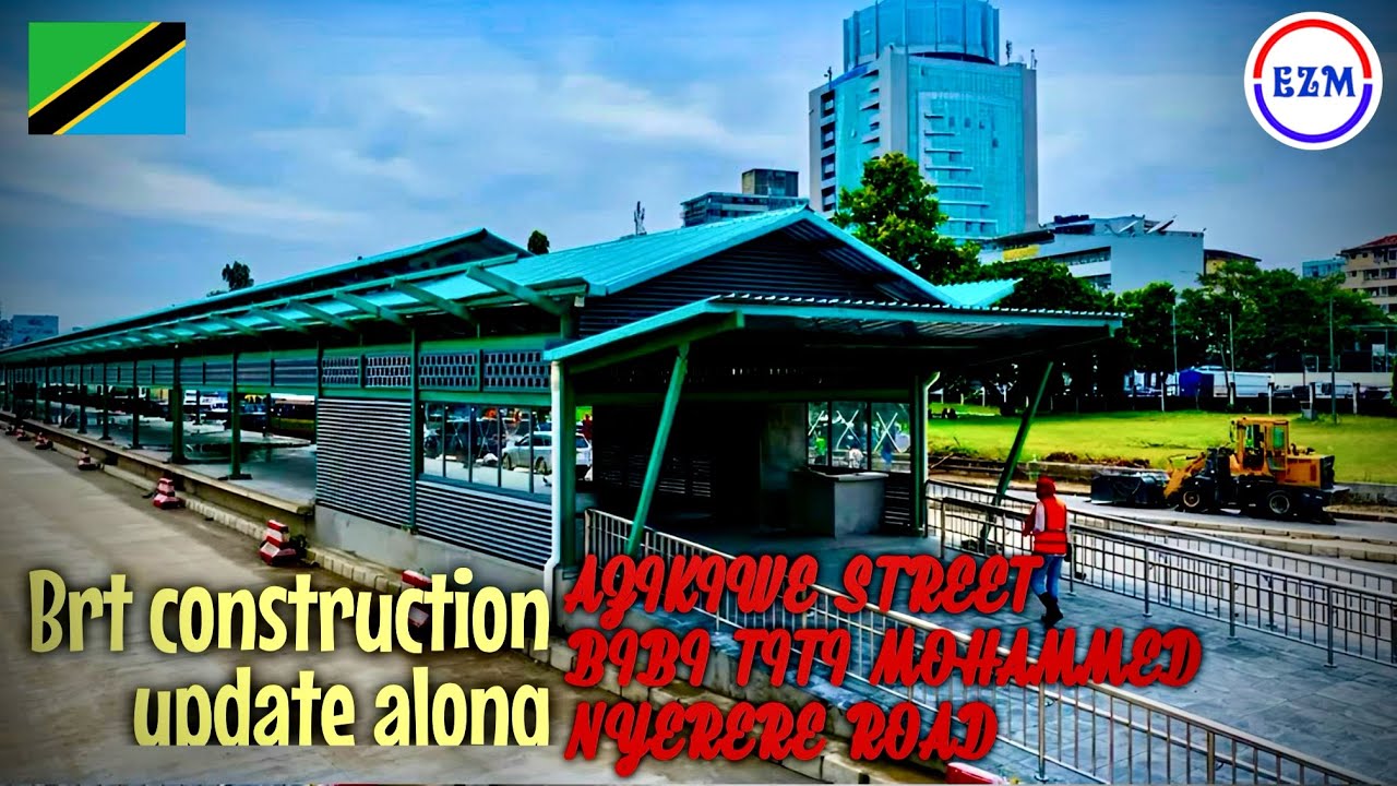 Wow! BRT Construction along Azikiwe,Bibi Titi & Nyerere road complete | Africas next big thing 🇹🇿