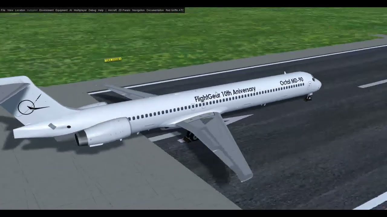 Octal's 10 Year FlightGear Aniversary - MD-90 EFD Project!