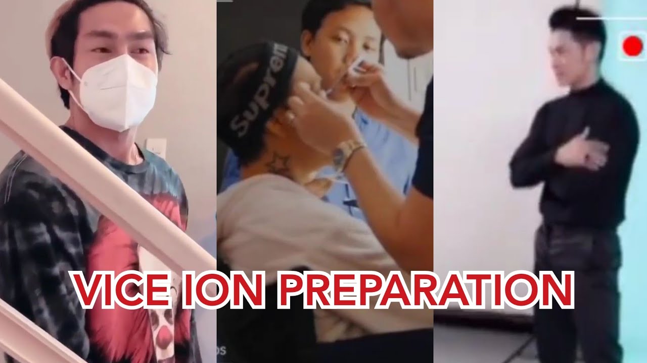 Vice Ion behind the scene PREPARATION , meme vice NEW SHOW  ang kaabang abang