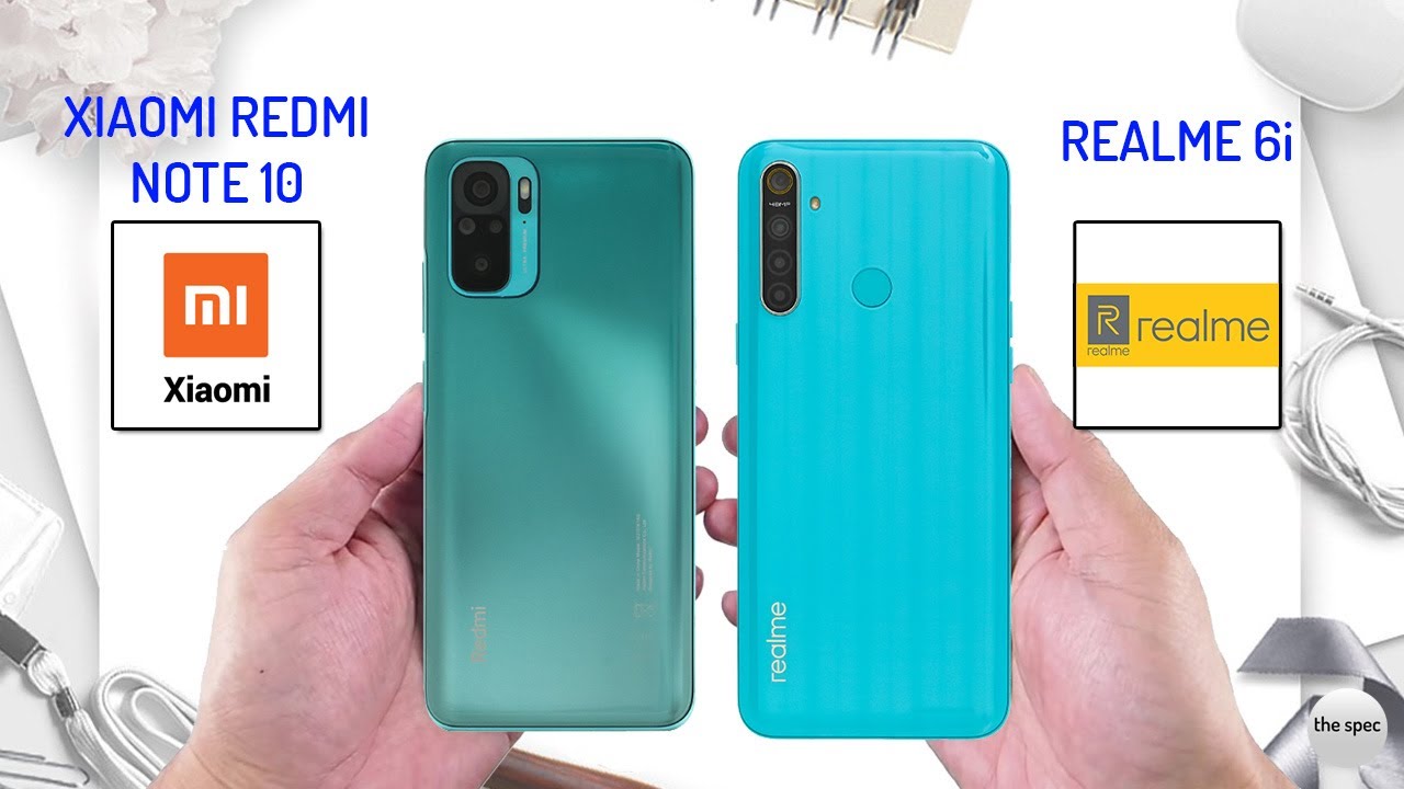 Xiaomi Redmi Note 10 VS Realme 6i | Full Specifications Comparison