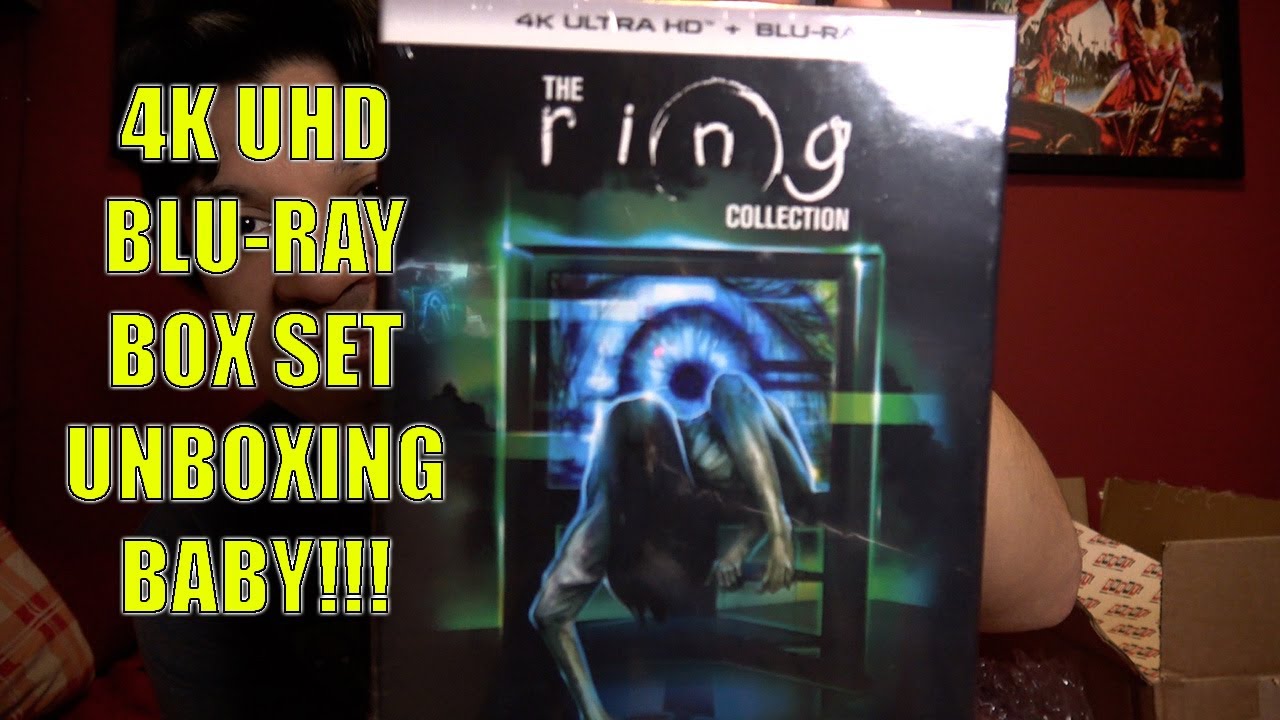 THE RING COLLECTION 4K UHD BLU-RAY BOX SET SCREAM FACTORY UNBOXING