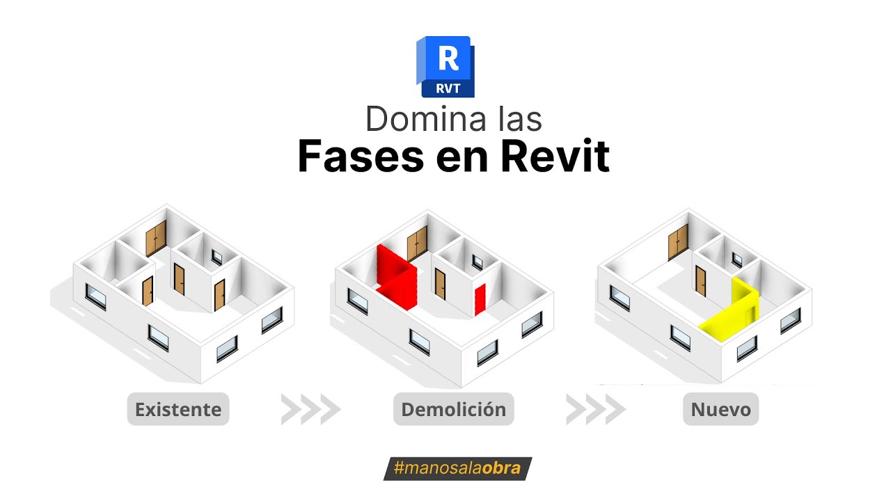 DOMINA LAS FASES DE PROYECTO EN REVIT 👨‍🏫