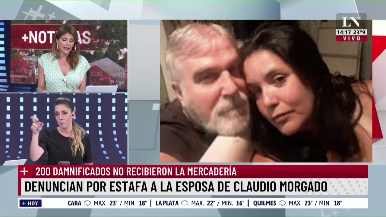 Denuncian por estafa a la esposa de Claudio Morgado. 200 damnificados no recibieron la ropa comprada