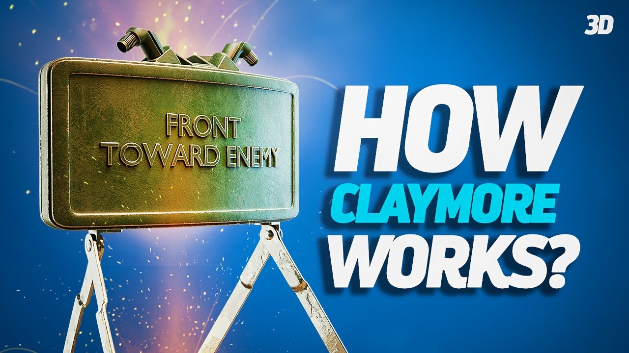 How Claymore Works -3D Animation