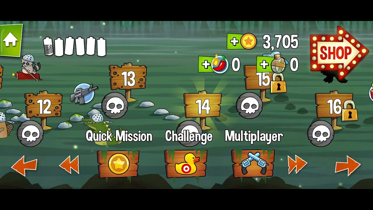 Swamp Attack - With Ally Cousin Roy + Show Weapon (Please Watching This Video)