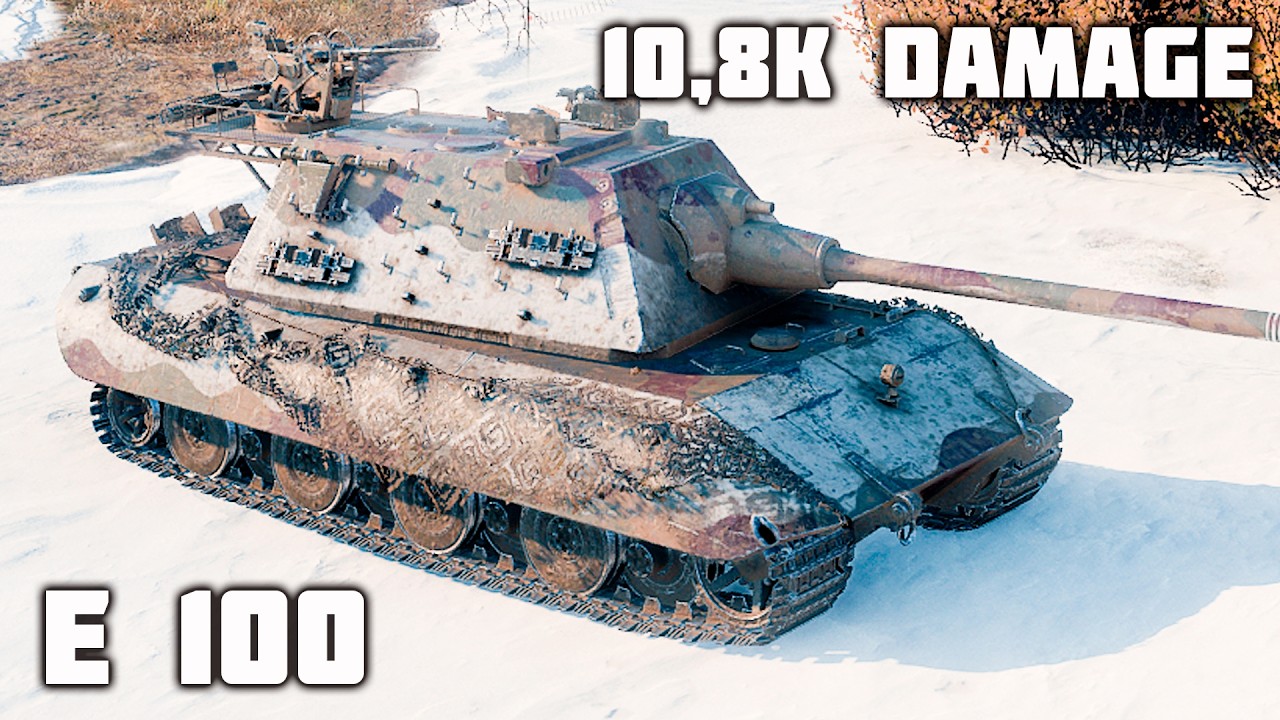 E 100 WoT – 5Kills, 10,8K Damage