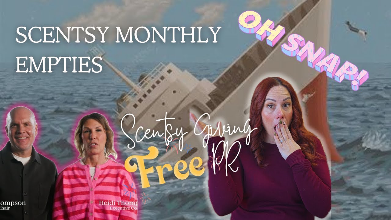 Опустошенные флаконы Scentsy — саркастические новости