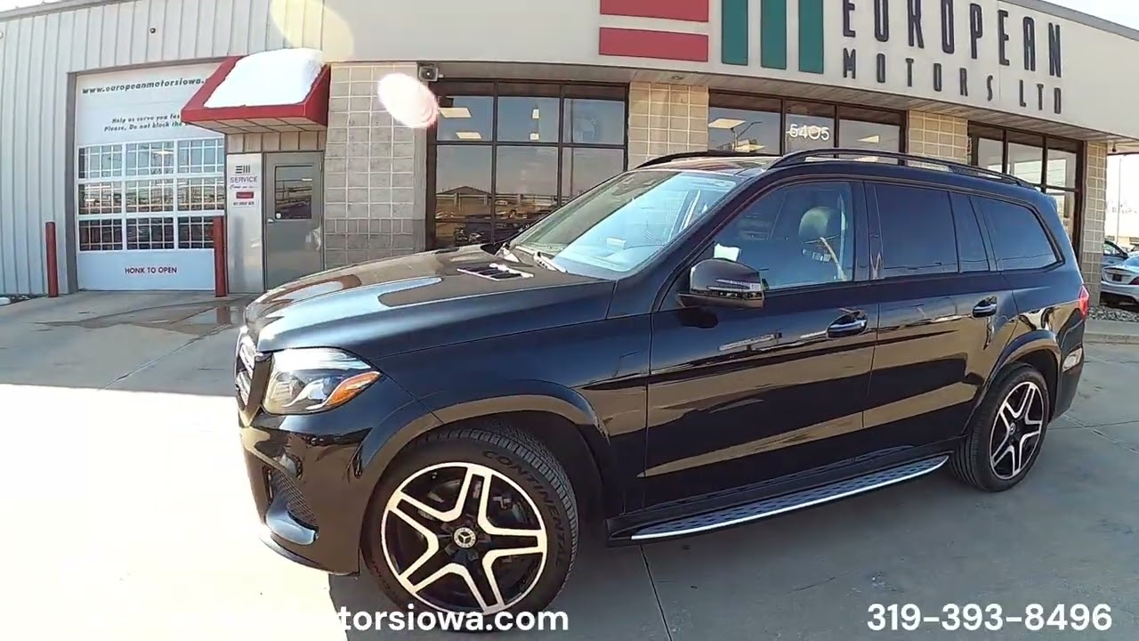 2018 Mercedes Benz GLS550 AWD, Clean Carfax, AMG Aesthetics Package, Tons of Features!