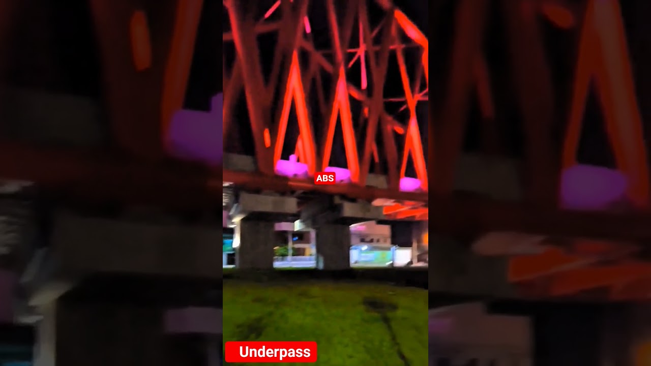 Underpass Simpang Joglo Surakarta Malam Hari