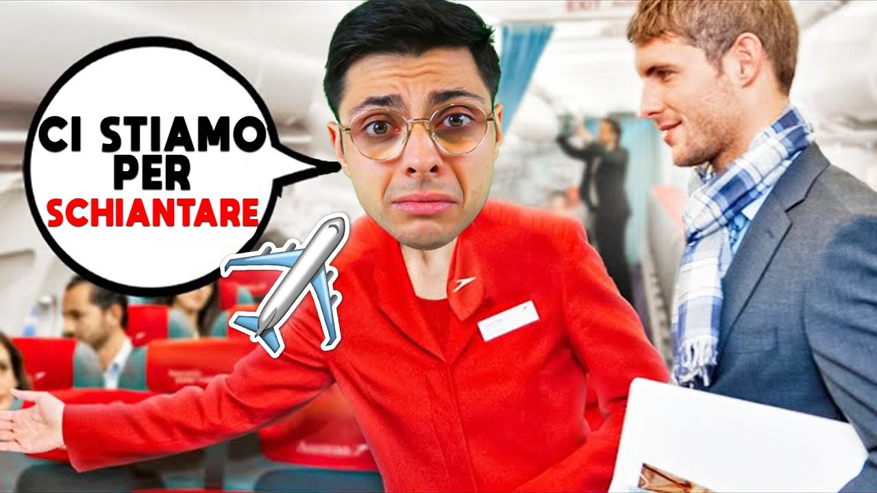 Provo a Lavorare come HOSTESS...Ma Ho Paura di Volare ✈️