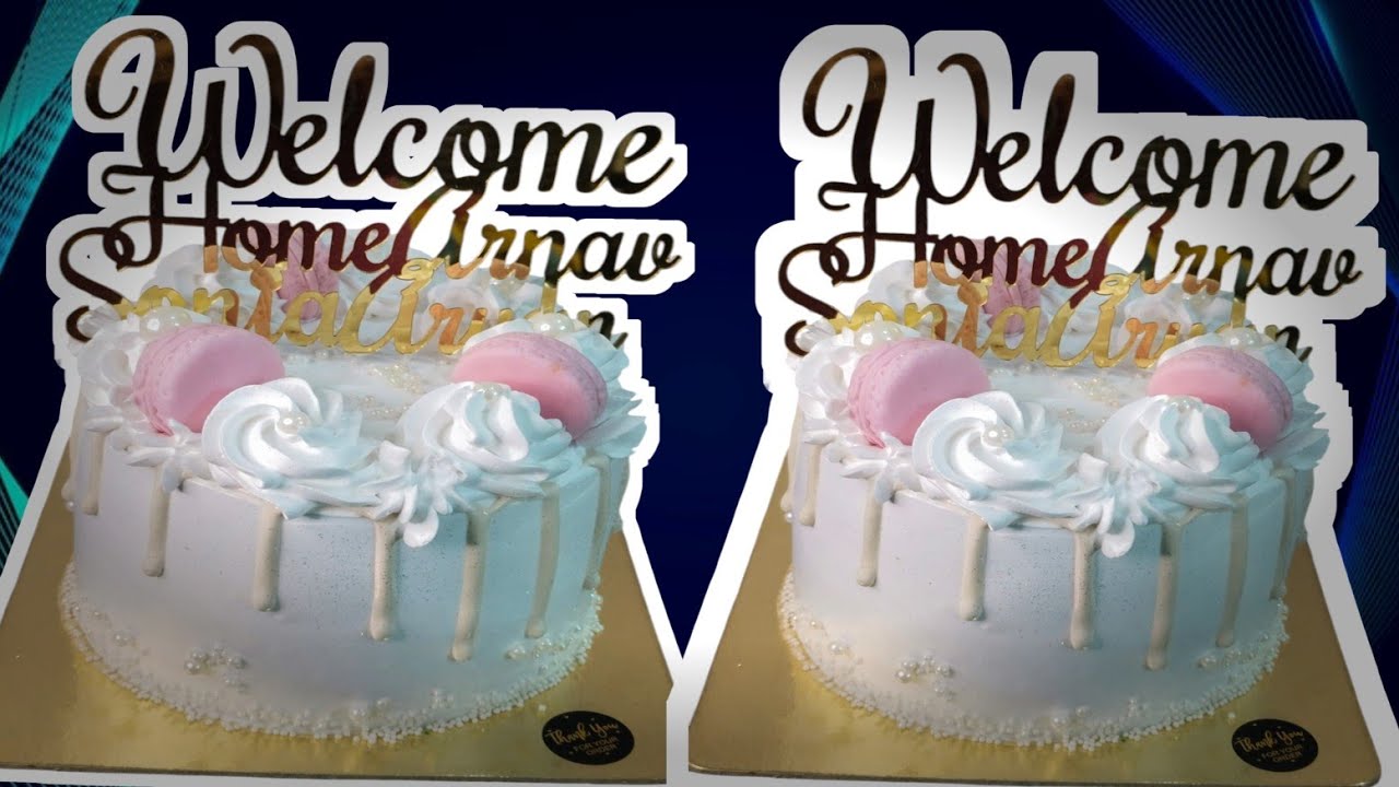 Welcome Special 2 Pound Cake 🎉 | Grand Welcome Celebration Cake