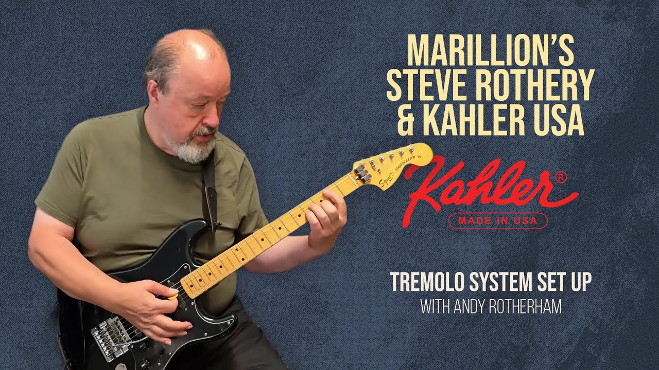 Restoring a Legend - Inside Steve Rothery&rsquo;s 80s Strat: Kahler USA Tremolo Setup