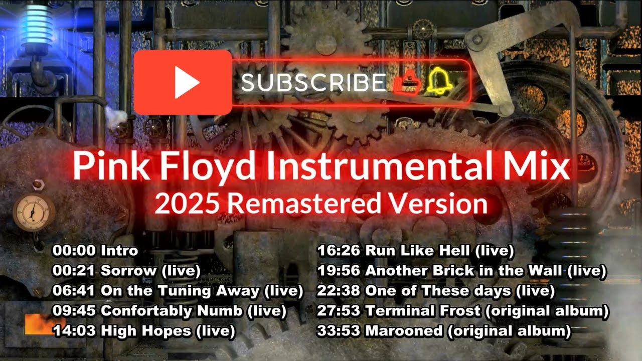 Pink Floyd Instrumental Mix 2025 Remastered
