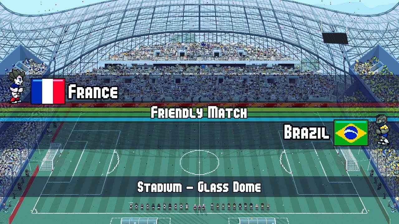 Pixel Cup Soccer - Ultimate Edition - Friendly Gameplay