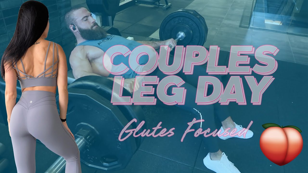 COUPLES LEG DAY! Glutes Focused 🍑 + My Nightly High Protein Dessert