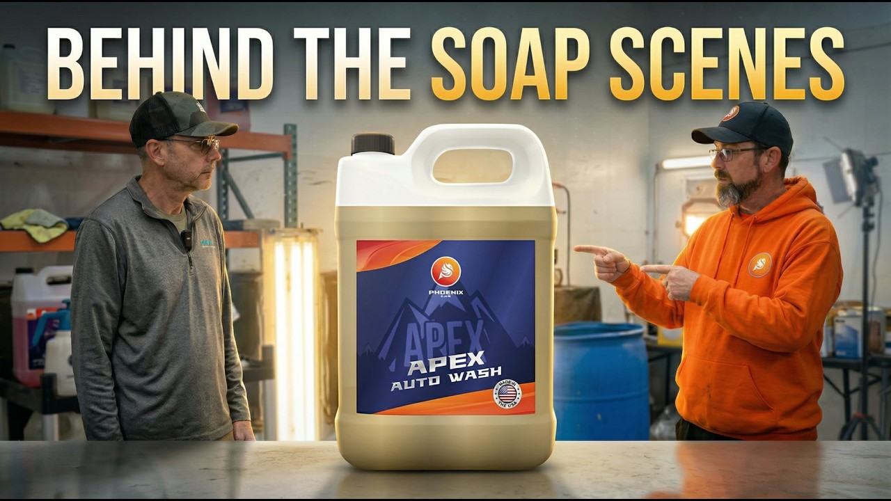 Apex Auto Wash Reloaded! A Behind The Scenes Look At How Soap Is Made, Tested, and Proven!