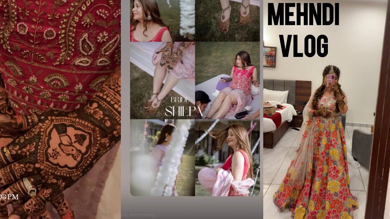 Mehndi Function Vlog | Pure Bride Vibes + Family Moments”