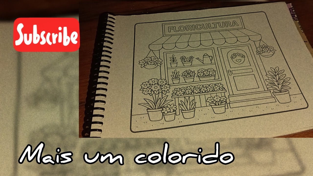 Livro floricultura 🌷⚘️💐 venha conferir mais um colorido 📖📚👩‍🎨
