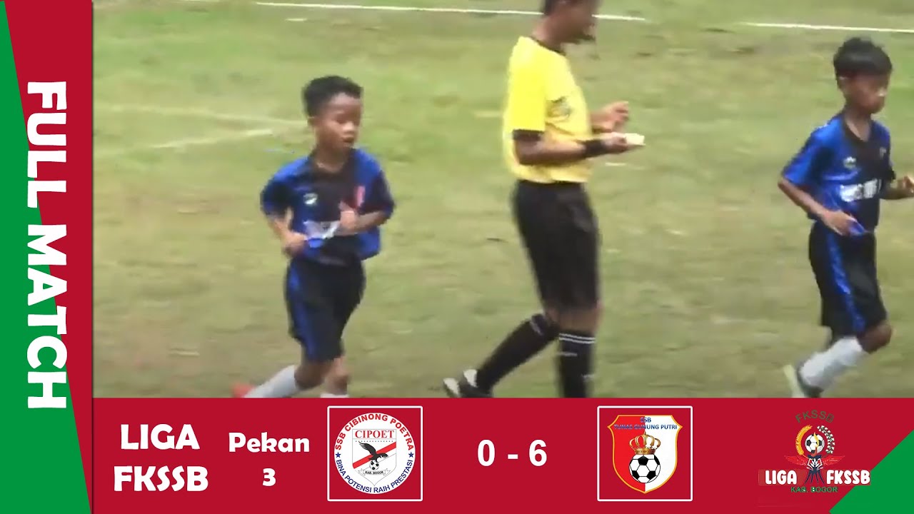 Cibinong Putra vs Tunas Gunung Putri LIGA FKSSB Pekan ke 3