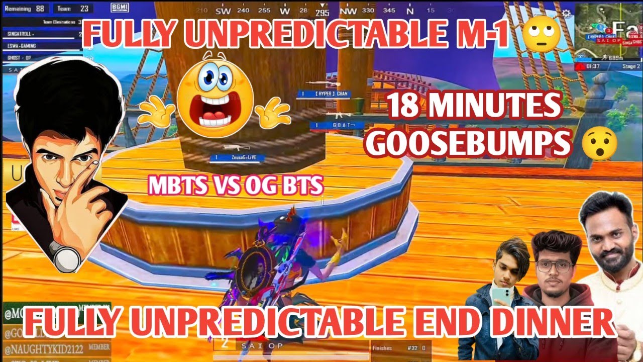 M-1 😳 AGAIN MBTS DOMINATION GOOSEBUMPS 😯 OG 2.0 UNEXPECTED 🙆 #bgmilive #madan #TN49YT #bgmi 