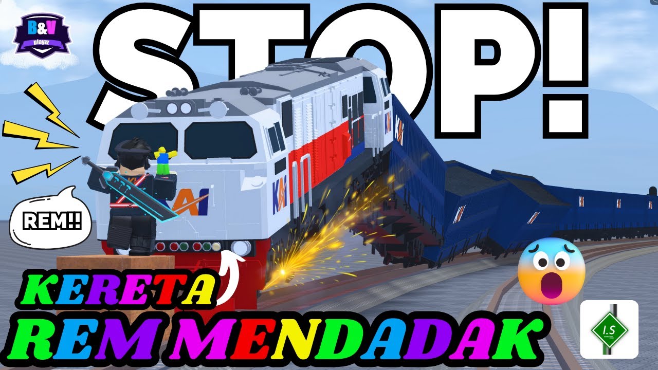 KERETA REM MENDADAK!! 😱😱