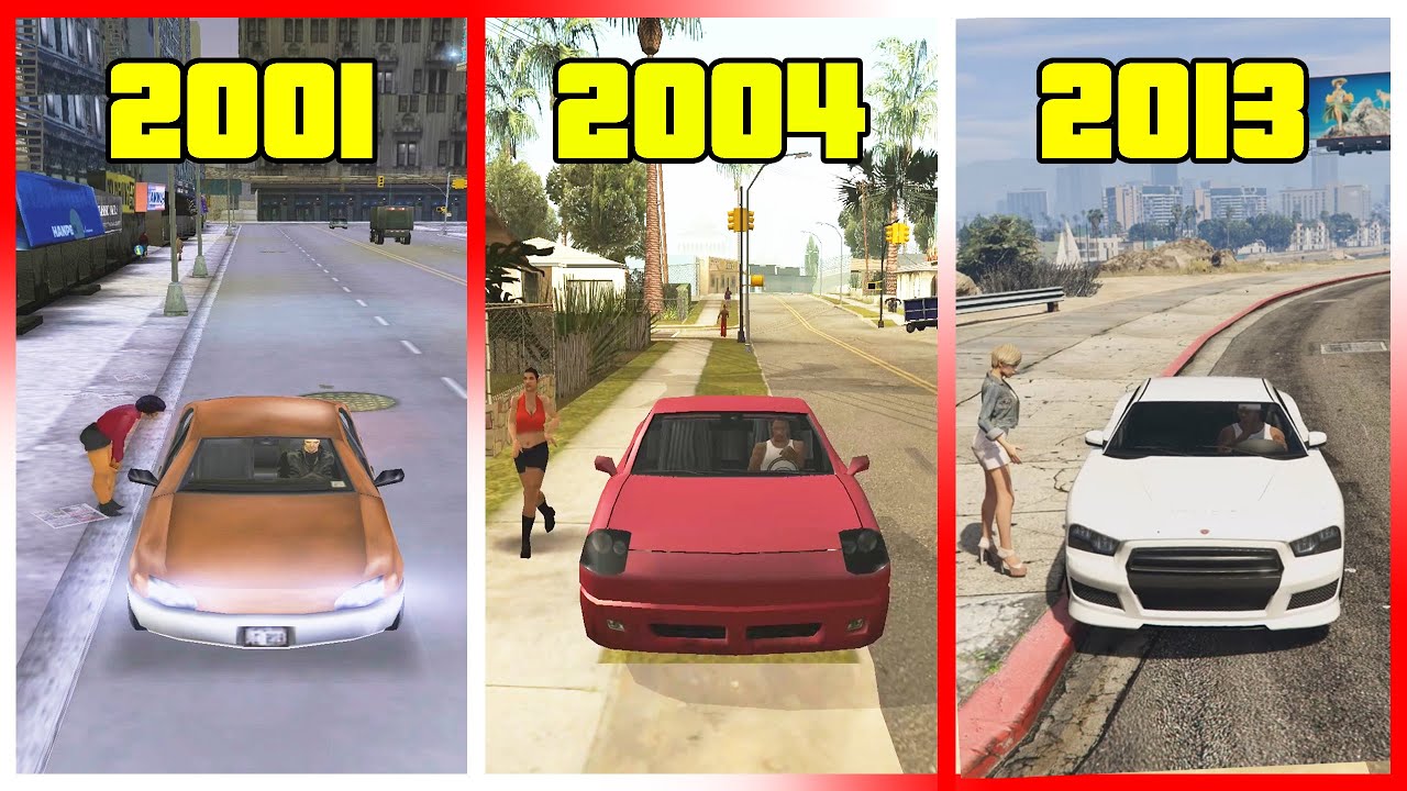 Что произойдёт, если в играх GTA не будет денег? (Эволюция)