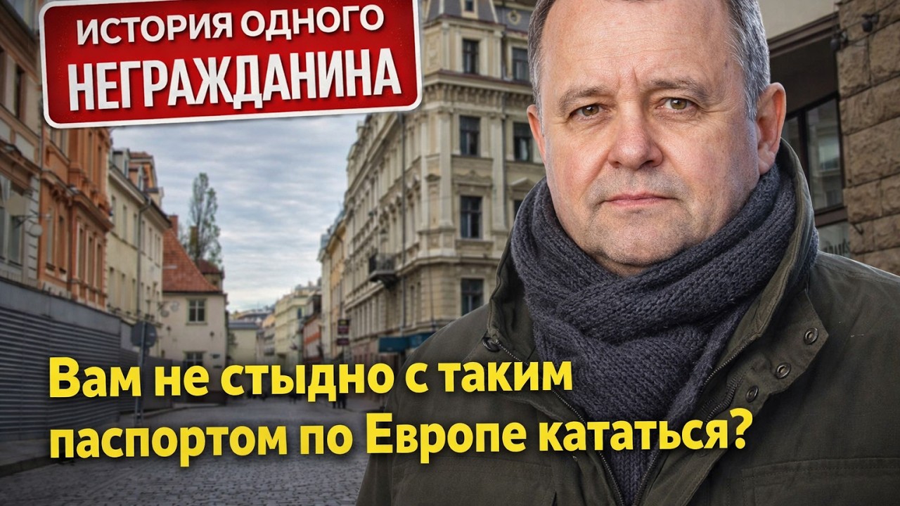 История одного негражданина: Вам не стыдно с таким паспортом по Европе кататься?