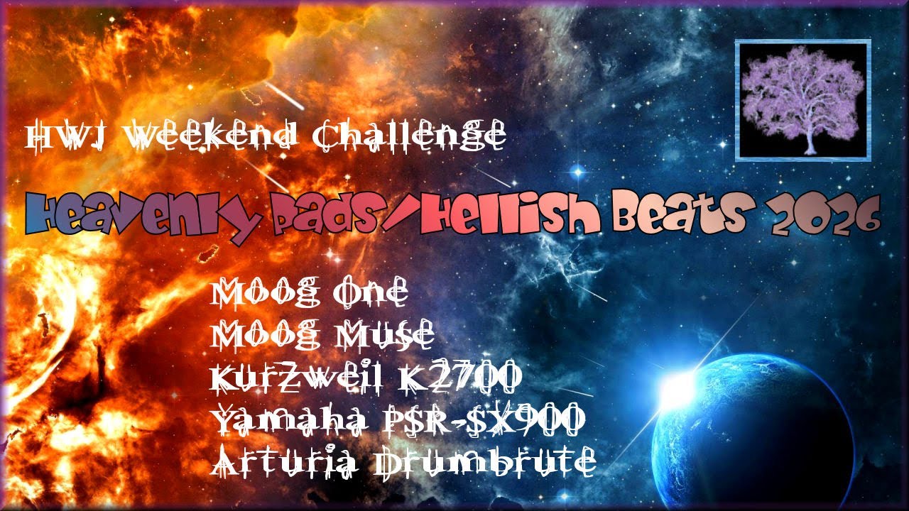 Heavenly Pads/Hellish Beat '26: Moog One, Muse, Kurzweil K2700, Yamaha PSR-SX900 & Arturia Drumbrute