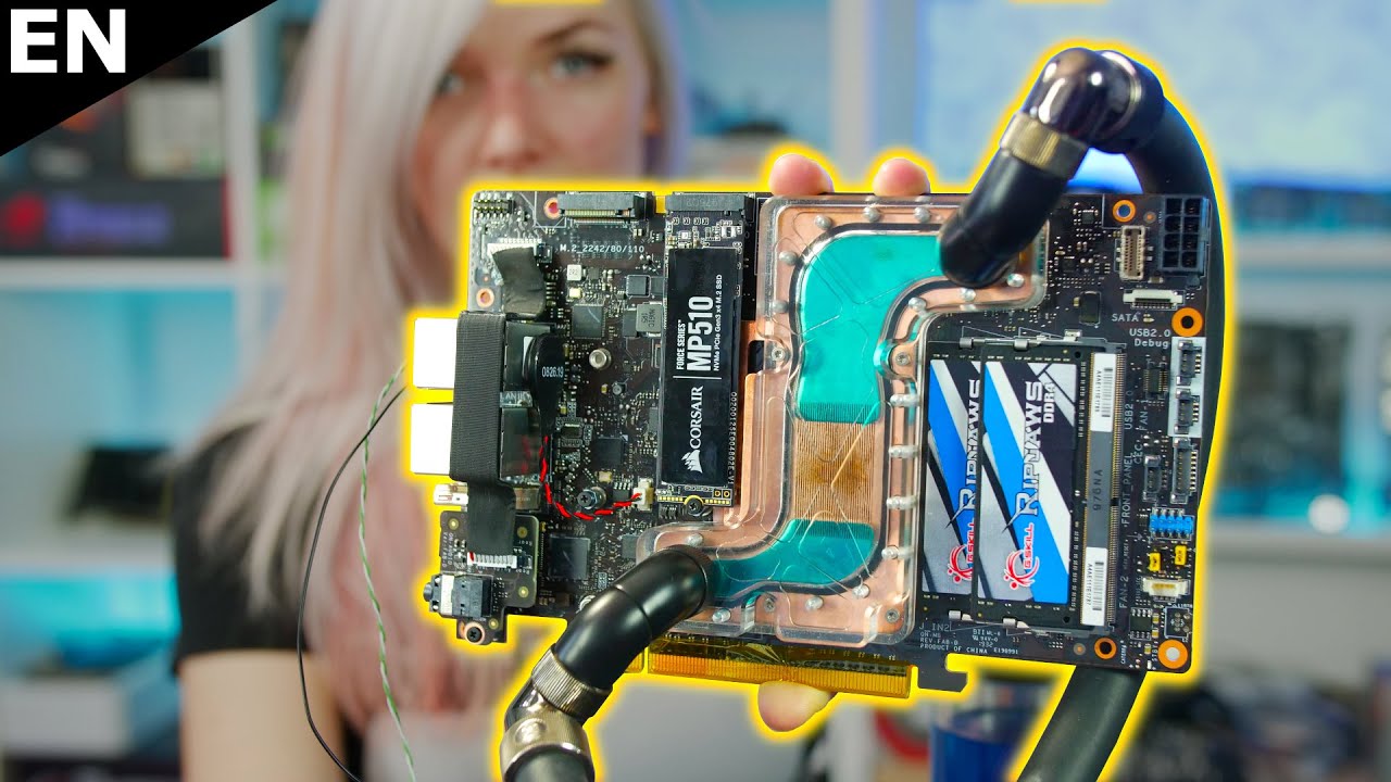 It works! (sort of): Intel NUC Overclocking with DIY Water Block