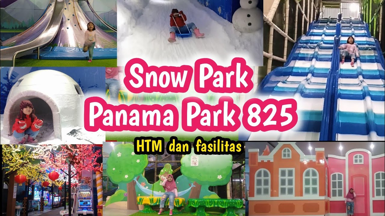 Dinginnyaaa main salju‼️Panama Park 825 Bandung dan Snow Park, Rekomendasi liburan anak, info tiket