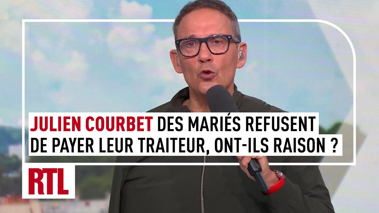Julien Courbet : des mariés refusent de payer leur traiteur, ont-ils raison ?