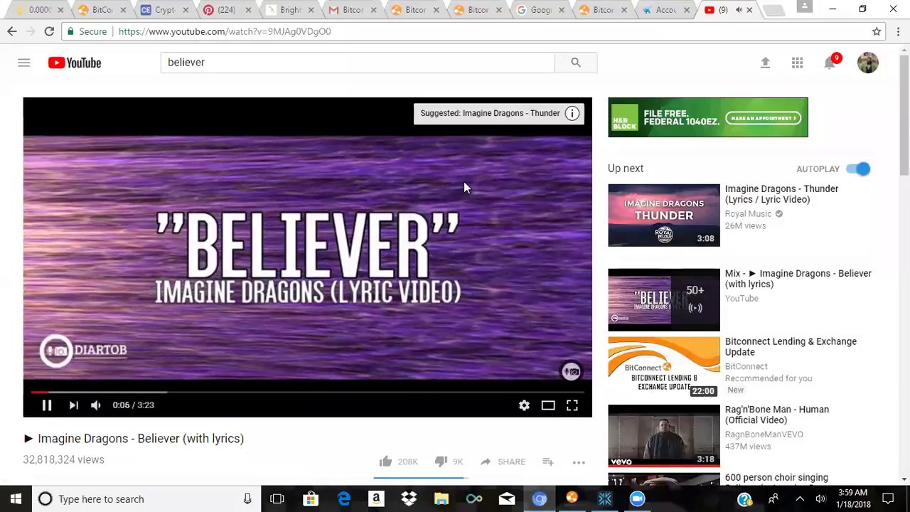 Bitconnect Is Back Believer Of The HODL! Positive Energy Only!