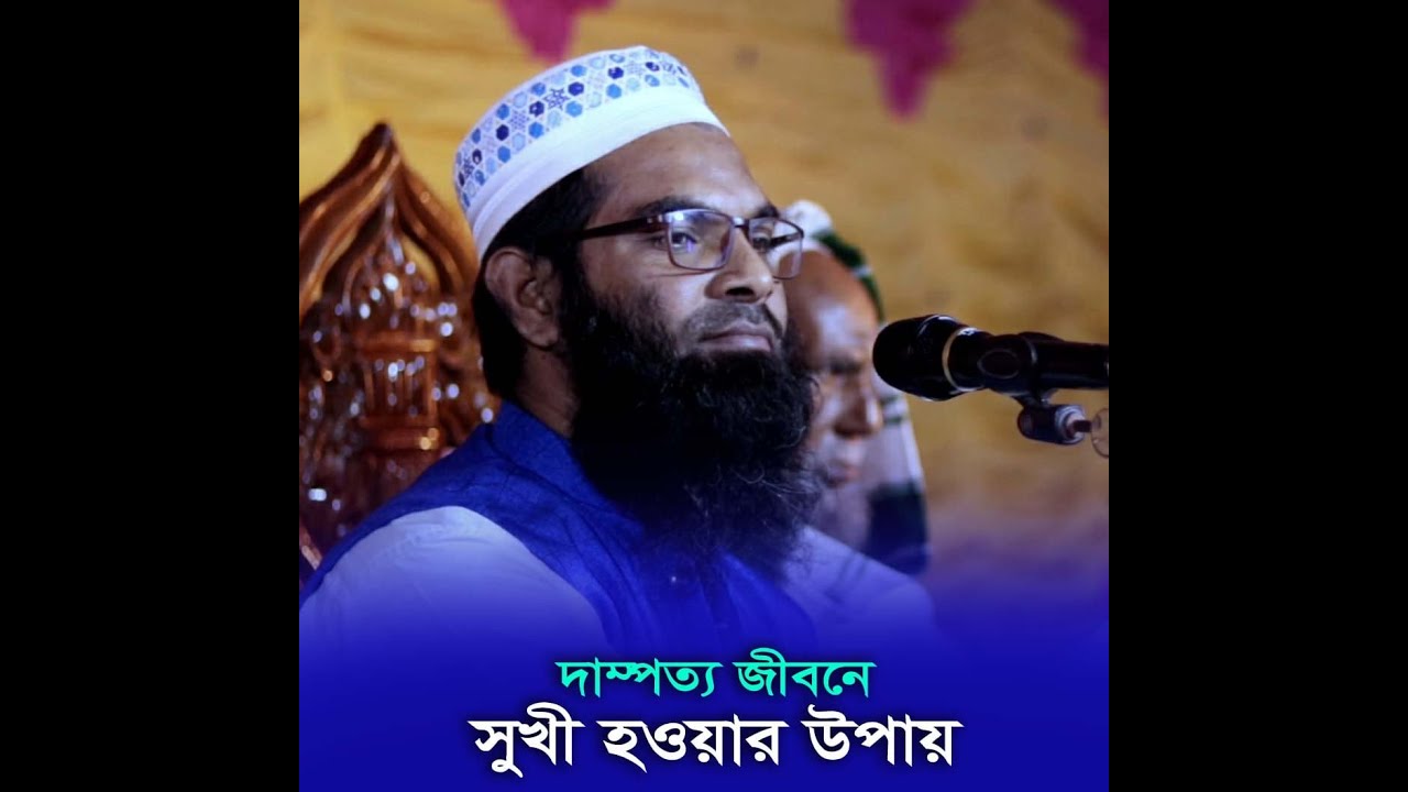 দাম্পত্য জীবনে সুখী হওয়ার উপায় । মোল্লা আশরাফুল আলম । ০১৭৩৬১৩৬১৬১