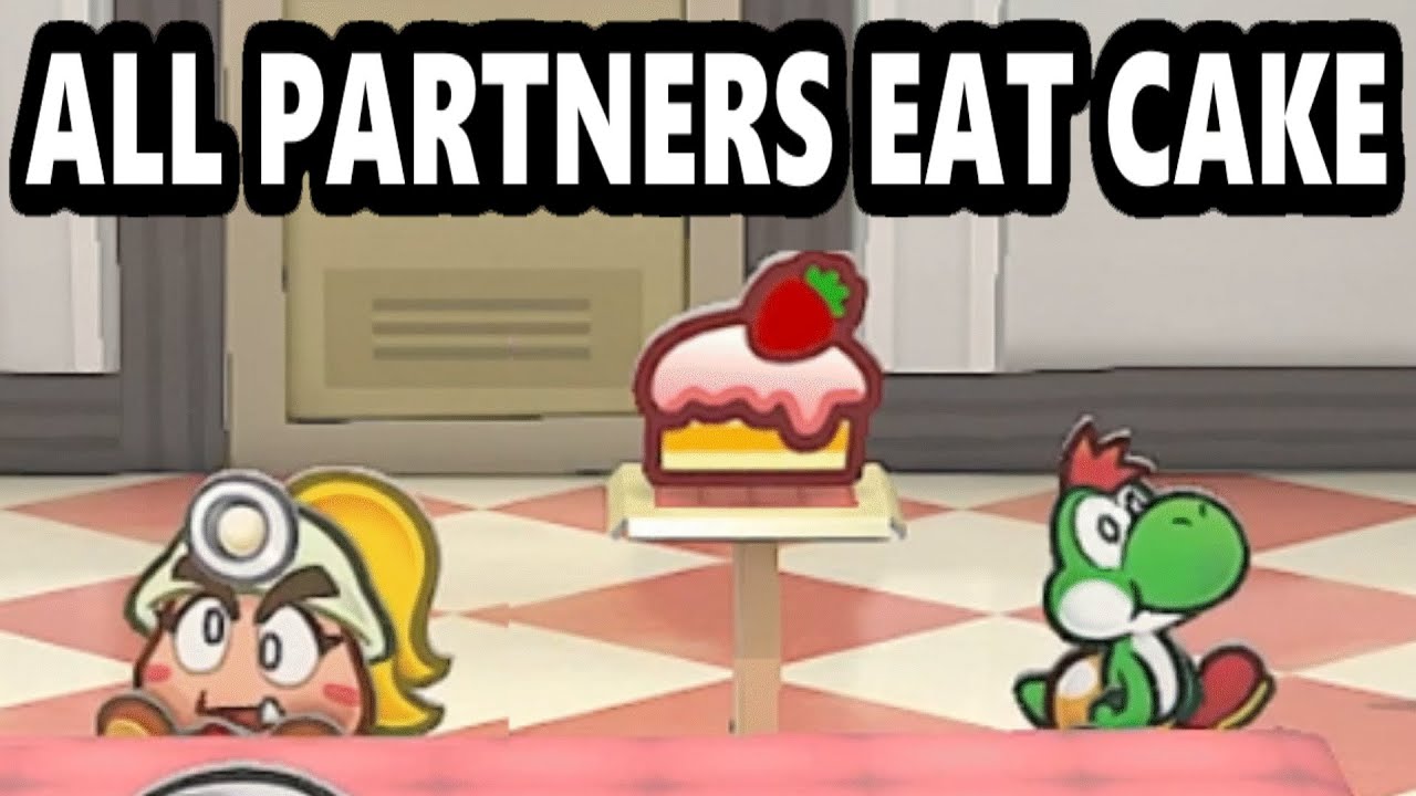 All Partners Eat Poison Cake Paper Mario The Thousand Year Door