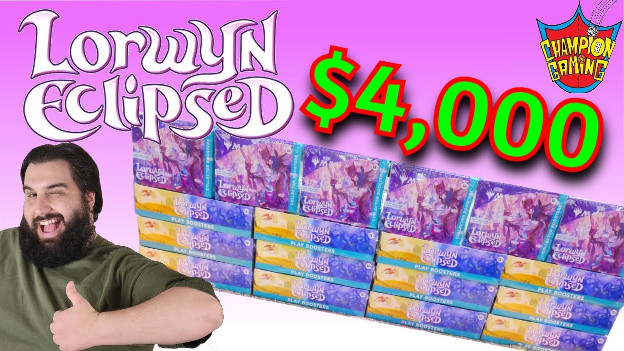 Lorwyn Eclipsed - $4000 of Play & Collector Boosters Opened! - Magic: the Gathering