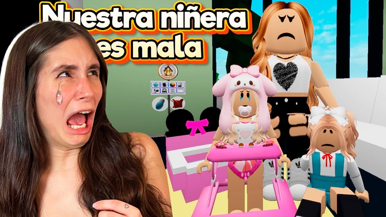 NUESTRA NIÑERA ES MALA 😢 Reacción Historia de Brookhaven