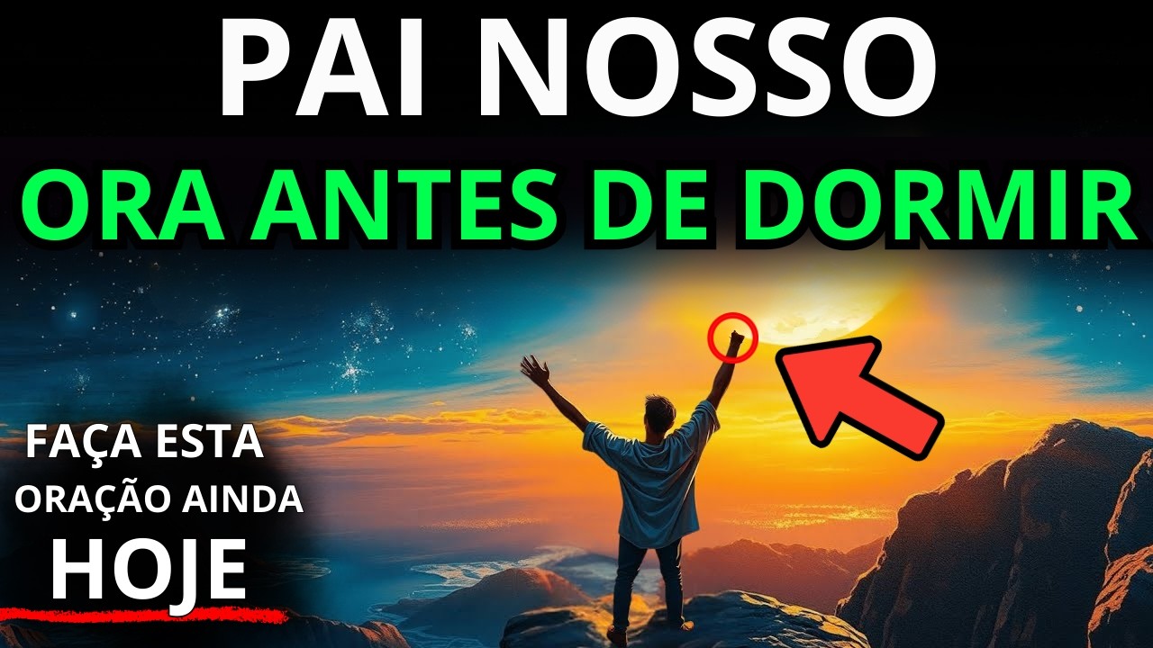 ORAÇÃO DA NOITE PARA ENTREGAR SUAS PREOCUPAÇÕES A DEUS E DORMIR COM PAZ PROFUNDA ESTA NOITE