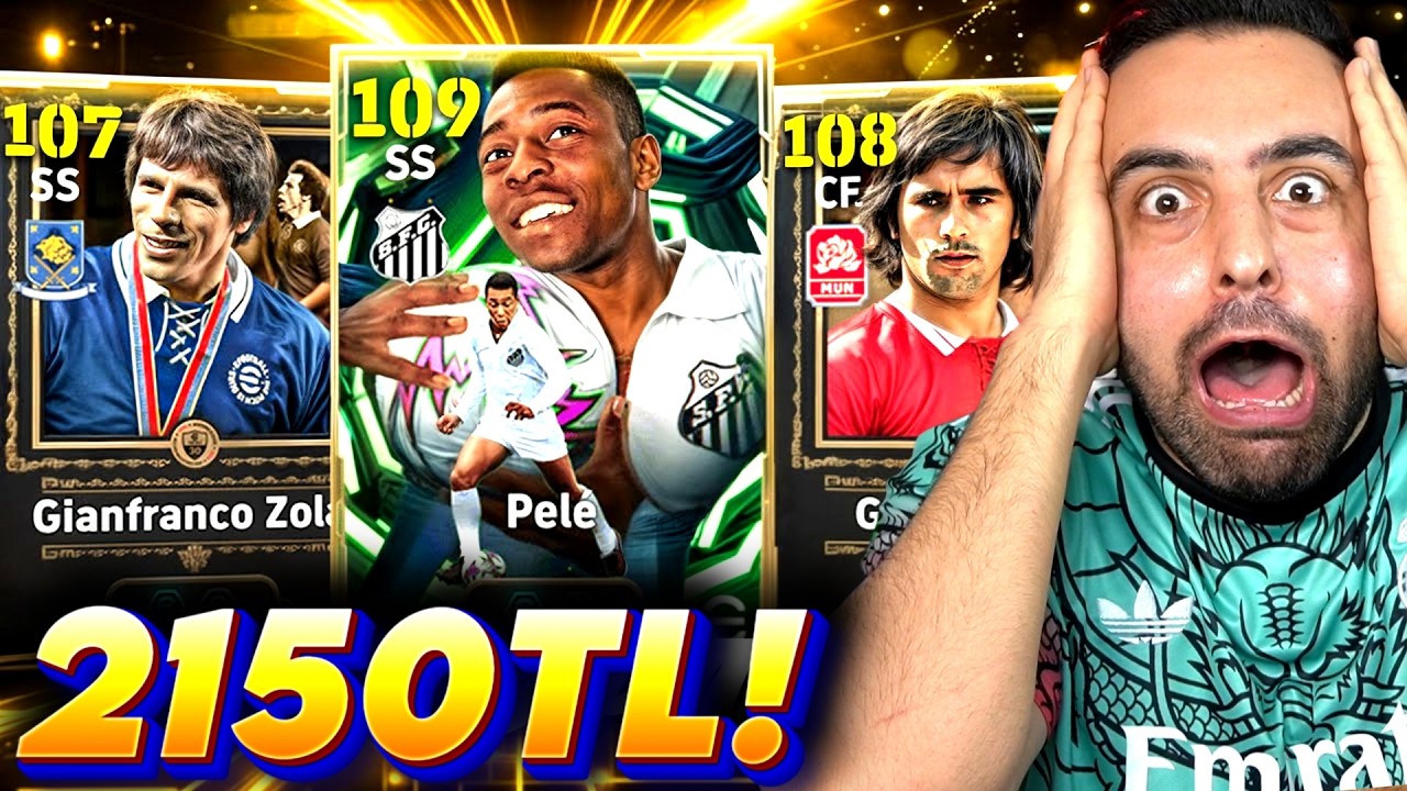 109 PELE 😱 YENİ BOMBACI ZOLA ! KİMLER ÇIKTI ??? EFOOTBALL 2026 TOP AÇILIMI