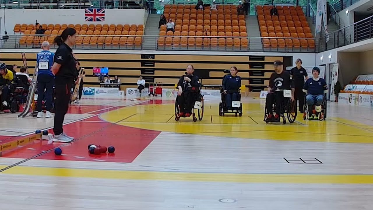 Coimbra World Boccia Cup 15.11.2025.  ½ Final GREAT BRITAIN vs CANADA (BC4)